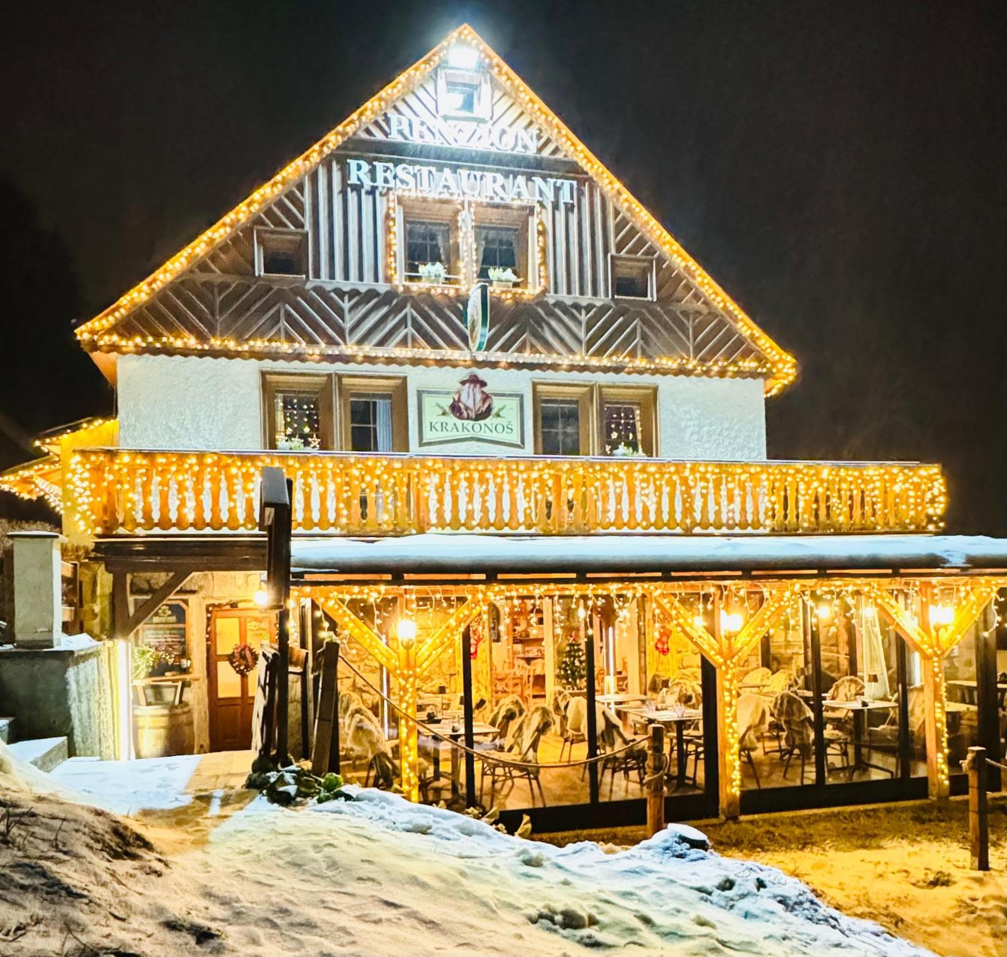 Pension & Restaurant Krakonos Harrachov Extérieur photo